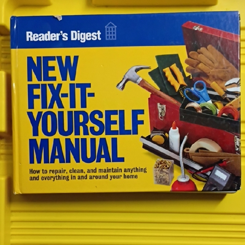 💜Reader's Digest Fix-It-Yourself Manual - Multicolor